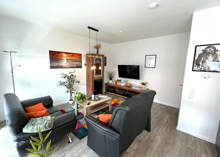 Ferienhaus Elstar Ebenerdig Carport Terrasse Neubau Netflix Free Wifi 2 Schlafzimmer Küche
